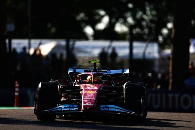 44 Lewis Hamilton GBR, Scuderia Ferrari HP , F1 Grand Prix of Emilia Romagna at Autodromo Internazionale Enzo e Dino Ferrari on May 16, 2025 in Imola, Italy Photo by HOCH ZWEI Imola Italy