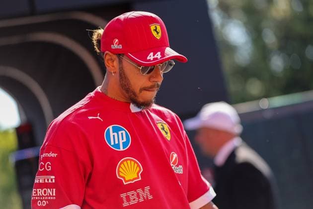 Lewis Hamilton (GBR) - Scuderia Ferrari - Ferrari SF-25 - Ferrari during Formula 1 AWS Gran Premio del Made in Italy e dell Emilia Romagna 2025 - Autodromo Enzo e Dino Ferrari, Imola (BO) Italy from 15th to 18th May 2025,  Copyright: xAlessioxDexMarco IPAxSportx xipa-agency.netx xx IPA_57791602 IPA_Agency_IPA57791602