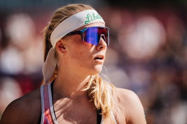 Beach Volleyball Women Allianz German Beach Tour 2025 Tourstop Düsseldorf 16 05 2025 Anna Behlen Düsseldorf Robert Lehr Ufer Nordrhein Westfalen Germany