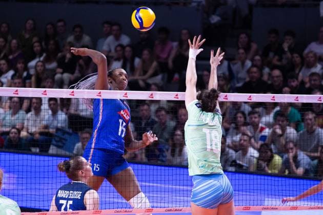 Volleyball, Women, Nations League, France - Slovenia