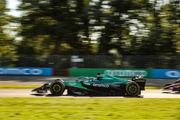 Lance Stroll (CAN) - Aston Martin Aramco F1 Team - Aston Martin AMR25 - Mercedes during Formula 1 AWS Gran Premio del Made in Italy e dell Emilia Romagna 2025 - Autodromo Enzo e Dino Ferrari, Imola (BO) Italy from 15th to 18th May 2025, Formula 1 AWS Gran Premio del Made in Italy e dell Emilia Romagna 2025