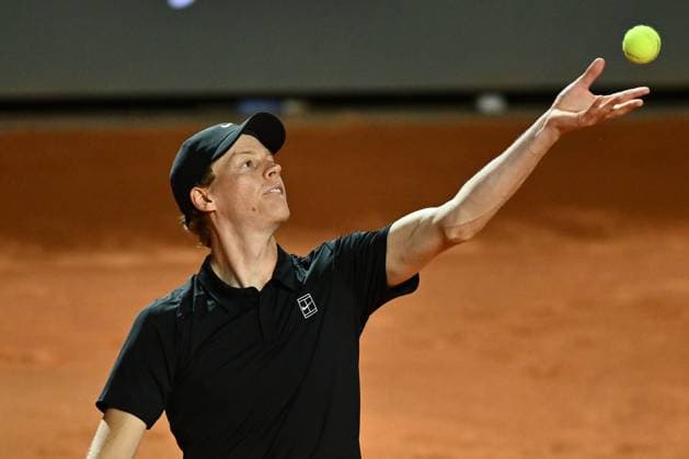Internazionali BNL D Italia 2025 - Day Twelve Jannik Sinner (ITA) competes against Tommy Paul (USA) during the Internazionali BNL d Italia Day Twelve at Foro Italico in Rome, Italy, on May 15, 2025. rome Italy  Copyright: xDomenicoxCippitellix originalFilename:cippitelli-itainter250516_np6ai.jpg