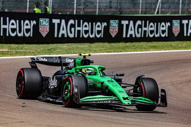 Gabriel Bortoleto (BRA) Stake F1 Team Sauber during Formula 1 AWS Gran Premio del Made in Italy e dell Emilia Romagna 2025 - Autodromo Enzo e Dino Ferrari, Imola (BO) Italy from 15th to 18th May 2025, Formula 1 AWS Gran Premio del Made in Italy e dell Emilia Romagna 2025