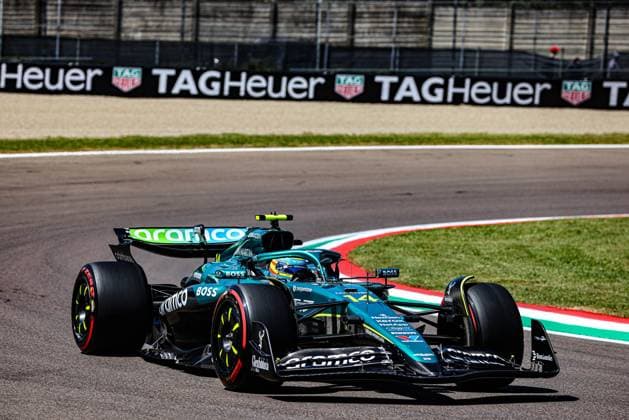 Fernando Alonso (ESP) - Aston Martin Aramco F1 Team - Aston Martin AMR25 - Mercedes during Formula 1 AWS Gran Premio del Made in Italy e dell Emilia Romagna 2025 - Autodromo Enzo e Dino Ferrari, Imola (BO) Italy from 15th to 18th May 2025,  Copyright: xAlessioxDexMarco IPAxSportx xipa-agency.netx xx IPA_57794540 IPA_Agency_IPA57794540