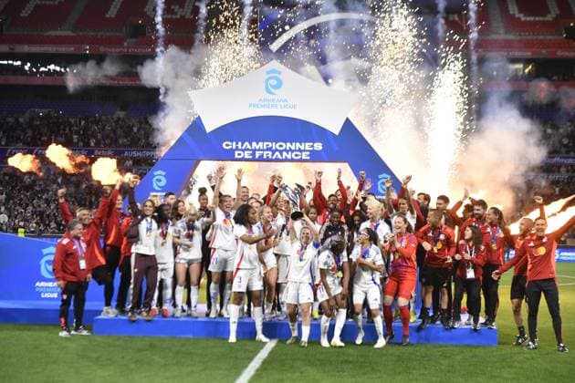 Football, Women, Olympique Lyon are French champions