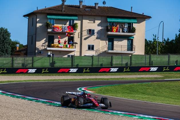 Autodromo Enzo e Dino Ferrari, Imola, Italy.16.May.2025; Charles Leclerc of Monaco and Scuderia Ferrari during Free Practice 2 Formula One Emilia Romagna Grand Prix  (290761591)