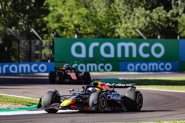 May 16, 2025, Imola, Bo, ITALY: Max Verstappen (NED) - Oracle Red Bull Racing - Red Bull RB21 - Honda RBPT during Formula 1 AWS Gran Premio del Made in Italy e dell Emilia Romagna 2025 - Autodromo Enzo e Dino Ferrari, Imola (BO) Italy from 15th to 18th May 2025, Imola ITALY - ZUMAm217 20250516_zsp_m217_187 Copyright: xAlessioxDexMarcox