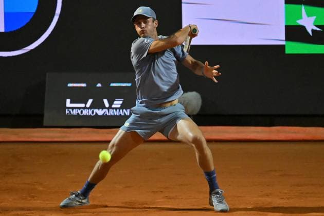 Internazionali BNL d Italia Tommy Paul during the Internazionali BNL d Italia 2025 at Foro Italico, Italy, May 16th, 2025 Imago-Images Emmefoto Copyright: xImago-Images Emmefotox
