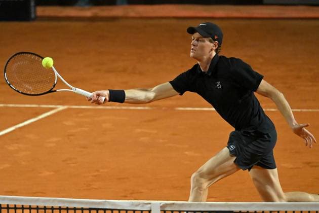 Internazionali BNL d Italia Jannik Sinner during the Internazionali BNL d Italia 2025 at Foro Italico, Italy, May 16th, 2025 Imago-Images Emmefoto Copyright: xImago-Images Emmefotox
