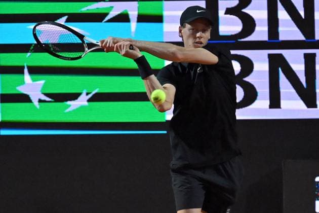Internazionali BNL d Italia Jannik Sinner during the Internazionali BNL d Italia 2025 at Foro Italico, Italy, May 16th, 2025 Imago-Images Emmefoto Copyright: xImago-Images Emmefotox