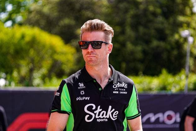 May 16, 2025, Imola, Bo, ITALY: Nico Hulkenberg (GER) - Stake F1 Team Sauber - Sauber C45 - Ferrari during Formula 1 AWS Gran Premio del Made in Italy e dell Emilia Romagna 2025 - Autodromo Enzo e Dino Ferrari, Imola (BO) Italy from 15th to 18th May 2025, Imola ITALY - ZUMAm217 20250516_zsp_m217_131 Copyright: xAlessioxDexMarcox