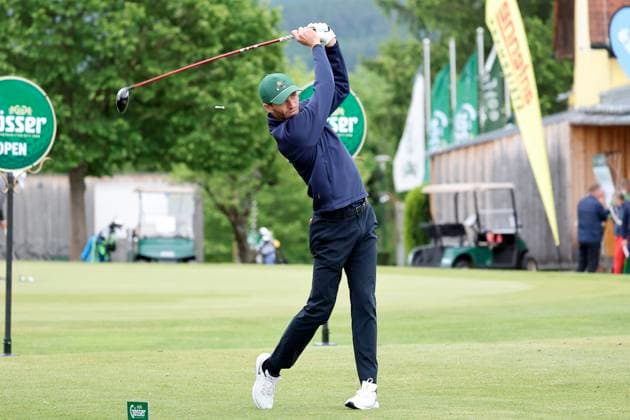 GOLF - Goesser Open 2025 MARIA LANKOWITZ,AUSTRIA,17.MAY.25 - GOLF - Alps Tour, Goesser Open, GC Erzherzog Johann. Image shows Victor Trehet (FRA) .  GEPAxpictures xHansxOberlaender