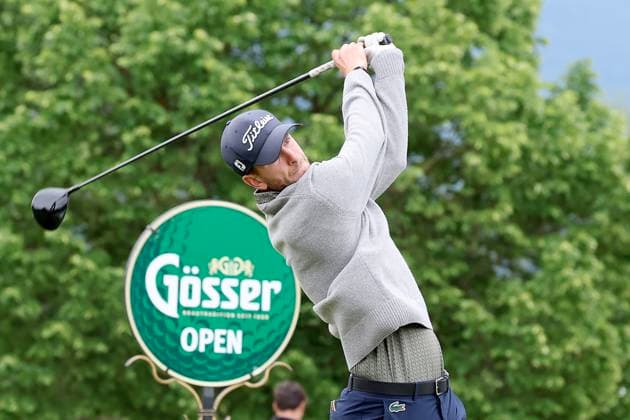 GOLF - Goesser Open 2025 MARIA LANKOWITZ,AUSTRIA,17.MAY.25 - GOLF - Alps Tour, Goesser Open, GC Erzherzog Johann. Image shows Victor Veyret (FRA) .  GEPAxpictures xHansxOberlaender