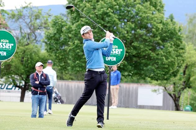 GOLF - Goesser Open 2025 MARIA LANKOWITZ,AUSTRIA,17.MAY.25 - GOLF - Alps Tour, Goesser Open, GC Erzherzog Johann. Image shows Javier Calles Roman (ESP) .  GEPAxpictures xHansxOberlaender
