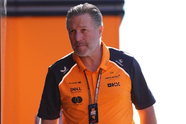 May 17, 2025, Imola, Italia: Zak Brown, Chief Executive Officer of McLaren look on paddock prior the free practice 1 of the Formula 1 GP Of Made in Italy and Emilia Romagna at Enzo e Dino Ferrari Circuit on May 14 2025 in Imola, Italy..ANSA DANILO DI GIOVANNI. Formula 1 GP Of Made In Italy And Emilia Romagna - Free Practice 1  - ZUMAa110 20250517_zaf_a110_011 Copyright: xDaniloxDixGiovannix