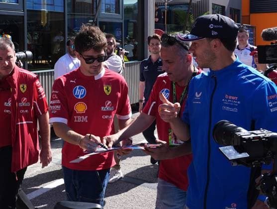 17 05 2025, Autodromo Enzo e Dino Ferrari, Imola, Formula 1 Grand Prix Emilia Romagna 2025 ,in the picture Charles Leclerc MCO , Scuderia Ferrari HP Photo by Hasan Bratic DeFodi Images