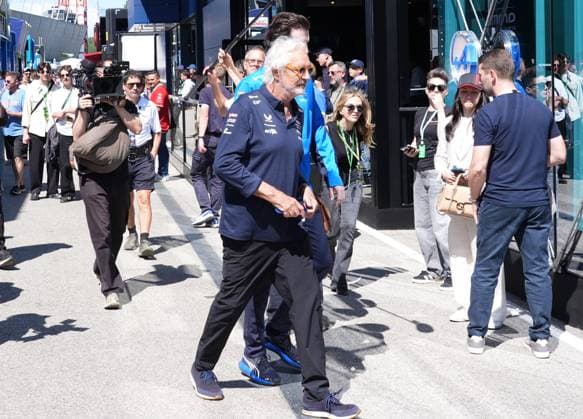 17 05 2025, Autodromo Enzo e Dino Ferrari, Imola, Formula 1 Grand Prix Emilia Romagna 2025 ,in the picture Team Principal Flavio Briatore Alpine F1 Team Photo by Hasan Bratic DeFodi Images