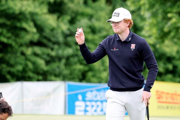 GOLF - Goesser Open 2025 MARIA LANKOWITZ,AUSTRIA,17.MAY.25 - GOLF - Alps Tour, Goesser Open, GC Erzherzog Johann. Image shows Fabian Lang (AUT) .  GEPAxpictures xHansxOberlaender