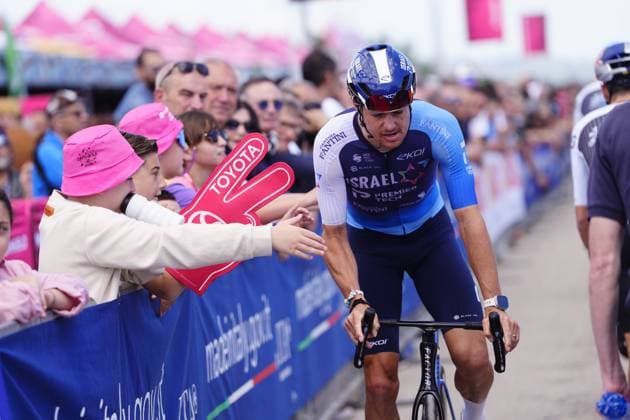 The ryder during the stage 8 of the Giro d™Italia from Giulianova to Castelraimondo, Italy - Saturday, May 17, 2025. - cycling.  Copyright: xFabioxFerrari LaPressex