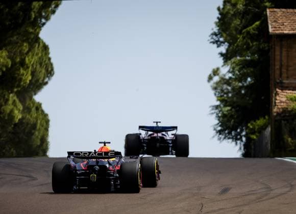 IMOLA - Max Verstappen (Red Bull Racing) during the third free practice session at the Autodromo Internazionale Enzo e Dino Ferrari ahead of the Emilia-Romagna Grand Prix. ANP SEM VAN DER WAL netherlands out - belgium out Imola xVIxxIVx 527763378 originalFilename: 0819164157st.jpg