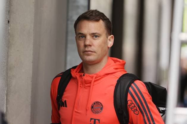 17 05 2025, xtvx, Soccer 1 Bundesliga, TSG 1899 Hoffenheim Bayern Munich v l Goalkeeper Manuel Neuer FC Bayern Muenchen Portrait DFL DFB REGULATIONS PROHIBIT ANY USE OF PHOTOGRAPHS as IMAGE SEQUENCES and or QUASI VIDEO Sinsheim