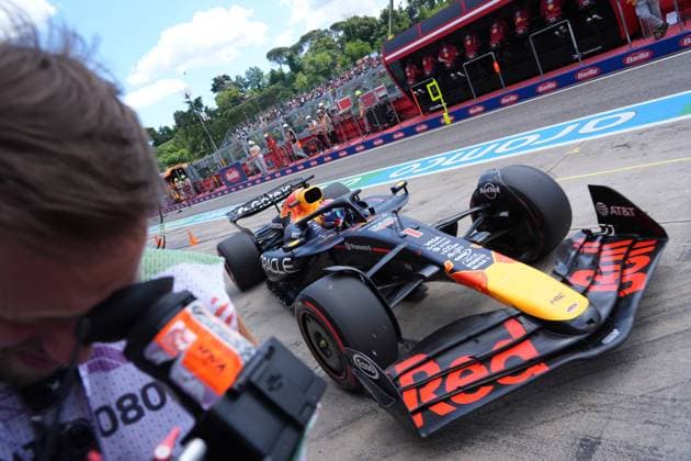 17 05 2025, Autodromo Enzo e Dino Ferrari, Imola, Formula 1 Grand Prix Emilia Romagna 2025 ,in the picture Max Verstappen NLD , Oracle Red Bull Racing Photo by Hasan Bratic DeFodi Images