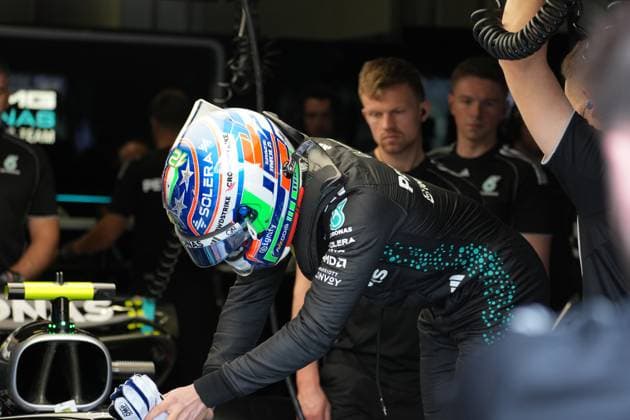 17 05 2025, Autodromo Enzo e Dino Ferrari, Imola, Formula 1 Grand Prix Emilia Romagna 2025 ,in the picture Andrea Kimi Antonelli ITA , Mercedes AMG Petronas Formula One Team Photo by Hasan Bratic DeFodi Images