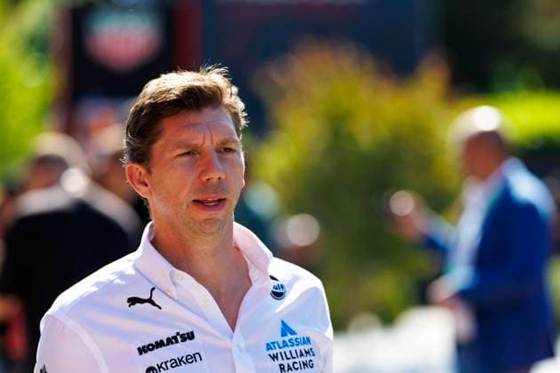 17th May 2025; Autodromo Enzo e Dino Ferrari, Imola, Italy; FIA Formula 1 Emilia Romagna Grand Prix 2025; Qualifying Day; Williams team principal James Vowles at the Emilia Romagna Formula 1  ActionPlus12788829 StephenxBlackberry