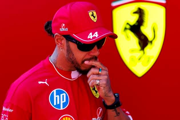 17th May 2025; Autodromo Enzo e Dino Ferrari, Imola, Italy; FIA Formula 1 Emilia Romagna Grand Prix 2025; Qualifying Day; Number 44 Scuderia Ferrari driver Lewis Hamilton at the Emilia Romagna Formula 1  ActionPlus12788843 StephenxBlackberry