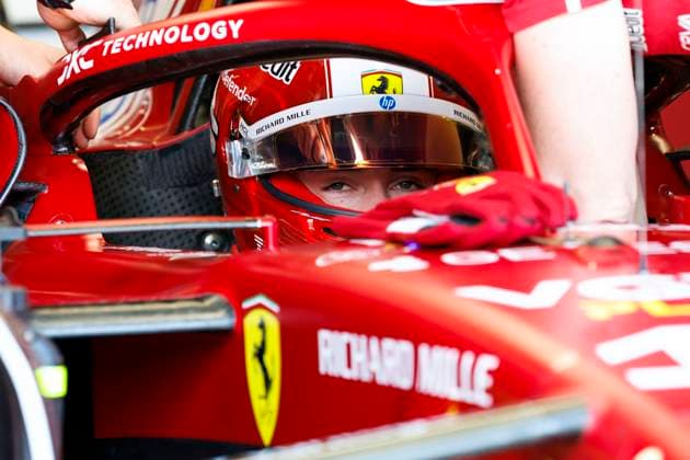 17th May 2025; Autodromo Enzo e Dino Ferrari, Imola, Italy; FIA Formula 1 Emilia Romagna Grand Prix 2025; Qualifying Day; Number 16 Scuderia Ferrari driver Charles Leclerc during practice 3 at the Emilia Romagna Formula 1  ActionPlus12788850 StephenxBlackberry