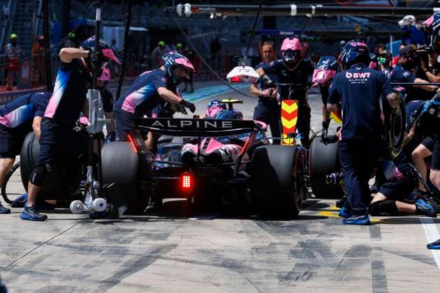 17th May 2025; Autodromo Enzo e Dino Ferrari, Imola, Italy; FIA Formula 1 Emilia Romagna Grand Prix 2025; Qualifying Day; Number 43 BWT Alpine driver Franco Colapinto during practice 3 at the Emilia Romagna Formula 1  ActionPlus12788879 StephenxBlackberry