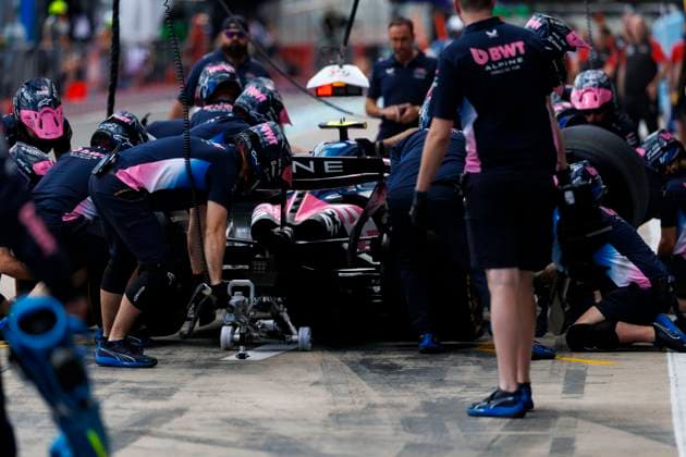 17th May 2025; Autodromo Enzo e Dino Ferrari, Imola, Italy; FIA Formula 1 Emilia Romagna Grand Prix 2025; Qualifying Day; Number 43 BWT Alpine driver Franco Colapinto during practice 3 at the Emilia Romagna Formula 1  ActionPlus12788886 StephenxBlackberry