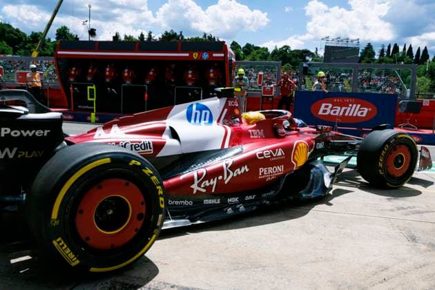17th May 2025; Autodromo Enzo e Dino Ferrari, Imola, Italy; FIA Formula 1 Emilia Romagna Grand Prix 2025; Qualifying Day; Number 44 Scuderia Ferrari driver Lewis Hamilton during practice 3 at the Emilia Romagna Formula 1  ActionPlus12788899 StephenxBlackberry