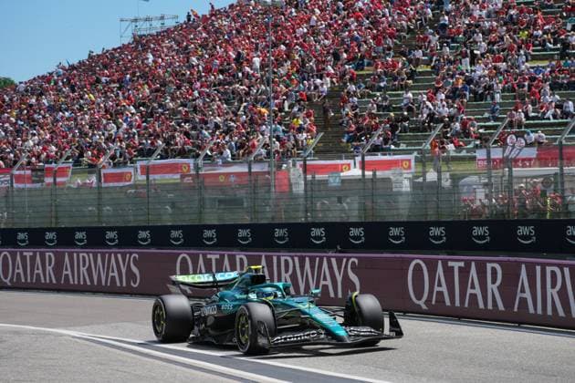 Formula 1 Grand Prix Emilia Romagna 2025 17 05 2025, Autodromo Enzo e Dino Ferrari, Imola, Formula 1 Grand Prix Emilia Romagna 2025 ,in the picture Fernando Alonso ESP , Aston Martin Aramco Cognizant Formula One Team nordphotoxGmbHx xBratic nph00250