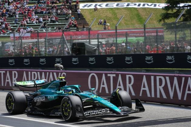 Formula 1 Grand Prix Emilia Romagna 2025 17 05 2025, Autodromo Enzo e Dino Ferrari, Imola, Formula 1 Grand Prix Emilia Romagna 2025 ,in the picture Fernando Alonso ESP , Aston Martin Aramco Cognizant Formula One Team nordphotoxGmbHx xBratic nph00250