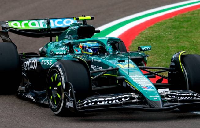 14 Fernando Alonso ESP, Aston Martin Aramco F1 Team , F1 Grand Prix of Emilia Romagna at Autodromo Internazionale Enzo e Dino Ferrari on May 17, 2025 in Imola, Italy Photo by HOCH ZWEI Imola Italy