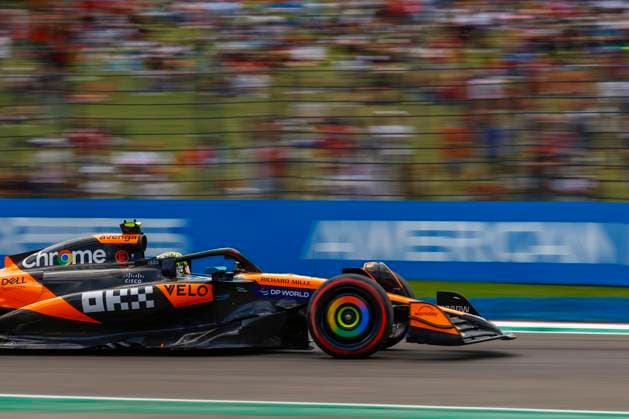 4 Lando Norris GBR, McLaren F1 Team , F1 Grand Prix of Emilia Romagna at Autodromo Internazionale Enzo e Dino Ferrari on May 17, 2025 in Imola, Italy Photo by HOCH ZWEI Imola Italy
