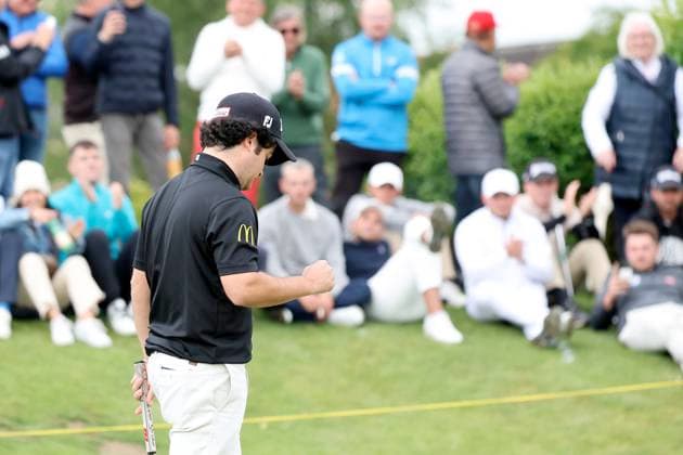 GOLF - Goesser Open 2025 MARIA LANKOWITZ,AUSTRIA,17.MAY.25 - GOLF - Alps Tour, Goesser Open, GC Erzherzog Johann. Image shows Jorge Maicas (ESP) .  GEPAxpictures xHansxOberlaender
