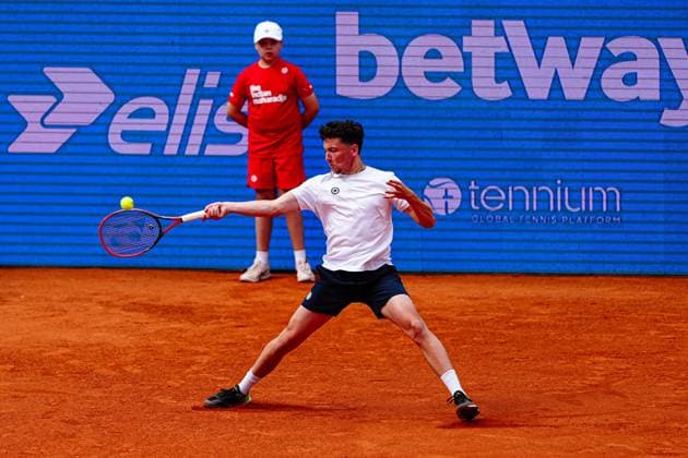 Max Hans Rehberg GER GER, Daniel Dutra da Silva BRA vs Max Hans Rehberg GER , Tennis, ATP 500, Bitpanda Hamburg Open, Qualification, Round 1, 17 05 2025 GER, Daniel Dutra da Silva BRA vs Max Hans Rehberg GER , Tennis, ATP 500, Bitpanda Hamburg Open, Qualification, Round 1, 17 05 2025 Hamburg Copyright: xEibner-Pressefoto MarcelxvonxFehrnx EP_MFN