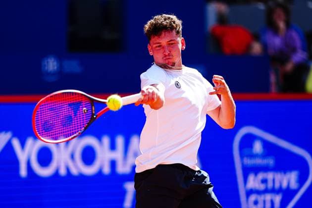 Max Hans Rehberg GER GER, Daniel Dutra da Silva BRA vs Max Hans Rehberg GER , Tennis, ATP 500, Bitpanda Hamburg Open, Qualification, Round 1, 17 05 2025 GER, Daniel Dutra da Silva BRA vs Max Hans Rehberg GER , Tennis, ATP 500, Bitpanda Hamburg Open, Qualification, Round 1, 17 05 2025 Hamburg Copyright: xEibner-Pressefoto MarcelxvonxFehrnx EP_MFN