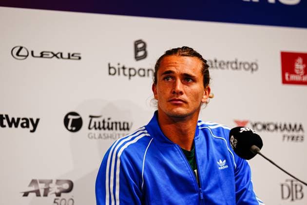 Alexander Zverev at Press Conference GER, Press Conference Alexander Zverev, Tennis, ATP 500, Bitpanda Hamburg Open, 17 05 2025 GER, Press Conference Alexander Zverev, Tennis, ATP 500, Bitpanda Hamburg Open, 17 05 2025 Hamburg Copyright: xEibner-Pressefoto MarcelxvonxFehrnx EP_MFN