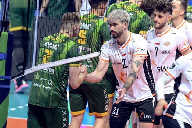Volleyball, CL, Jastrzebski Wegiel - Warta Zawiercie LODZ 17.05.2025 SIATKOWKA FINAL LIGI MISTRZOW W PILCE SIATKOWEJ MEZCZYZN CEV CHAMPIONS LEAGUE VOLLEY MEN 2025 FINALS : JSW JASTRZEBSKI WEGIEL - ALURON CMC WARTA ZAWIERCIE N Z BARTOSZ KWOLEK TOMASZ FORNAL FOT. PAWEL PIOTROWSKI 400MM.PL NEWSPIX.PL --- newspix.pl POLAND OUT! 