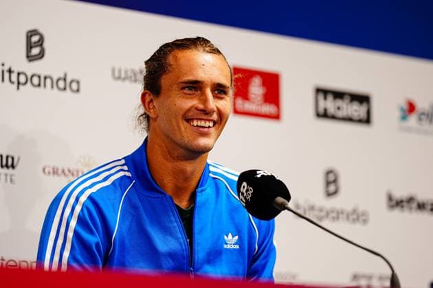 Tennis, ATP Tournament in Hamburg, Alexander Zverev Press Conference