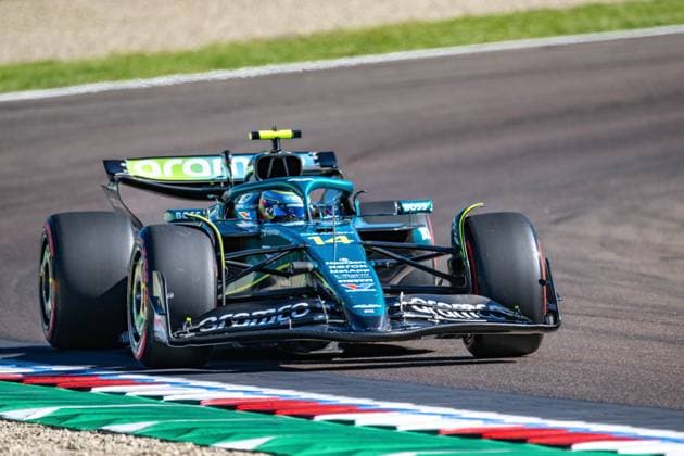 F1 GP Imola Italy Friday, 16 05 2025 Fernando Alonso 14, Aston Martin Aramco F1 Team F1 GP Imola Italy Friday, 16 05 2025 Copyright: xBEAUTIFULxSPORTS Erlhofx