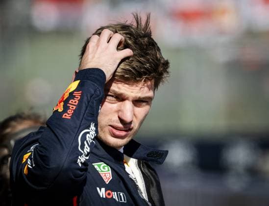 IMOLA - Max Verstappen (Red Bull Racing) after qualifying at the Autodromo Internazionale Enzo e Dino Ferrari ahead of the Emilia-Romagna Grand Prix. ANP SEM VAN DER WAL xVIxANPxSportx xxANPxIVx 527787105 originalFilename: 527787105.jpg