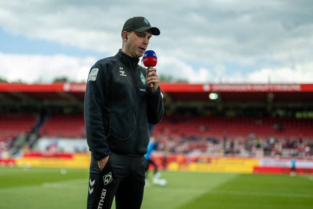 Ole Werner SV Werder Bremen, Head Coach , GER, 1 FC Heidenheim vs Werder Bremen, Football, Bundesliga, Matchday 34, Season 2024 2025, 17 05 2025, DFL DFB REGULATIONS PROHIBIT ANY USE OF PHOTOGRAPHS AS IMAGE SEQUENCES AND OR QUASI VIDEO, GER, 1 FC Heidenheim vs Werder Bremen, Football, Bundesliga, Matchday 34, Season 2024 2025, 17 05 2025 Heidenheim Copyright: xEibner-Pressefotox EP_EER