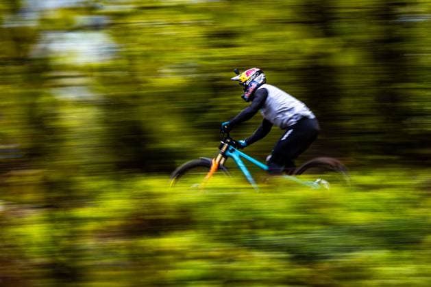 Whoop UCI MTB World Series DHI Worldcup Bielsko BiaÅa RUDE JR Richard YETI FOX FACTORY RACE TEAMat Whoop UCI MTB World Series DHI Worldcup Bielsko BiaÅa, 17 05 2025,in Szczyrk,POL Photo Sebastian Sternemann
