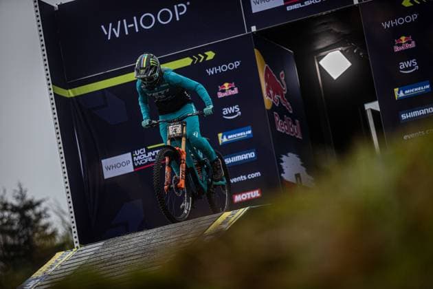 Whoop UCI MTB World Series DHI Worldcup Bielsko BiaÅa BALANCHE Camille YETI FOX FACTORY RACE TEAMat Whoop UCI MTB World Series DHI Worldcup Bielsko BiaÅa, 17 05 2025,in Szczyrk,POL Photo Sebastian Sternemann