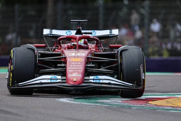 May 17, 2025, Imola, Bo, ITALY: Charles Leclerc (MON) - Scuderia Ferrari - Ferrari SF-25 - Ferrari during Formula 1 AWS Gran Premio del Made in Italy e dell Emilia Romagna 2025 - Autodromo Enzo e Dino Ferrari, Imola (BO) Italy from 15th to 18th May 2025, Imola ITALY - ZUMAm217 20250517_zsp_m217_027 Copyright: xAlessioxDexMarcox