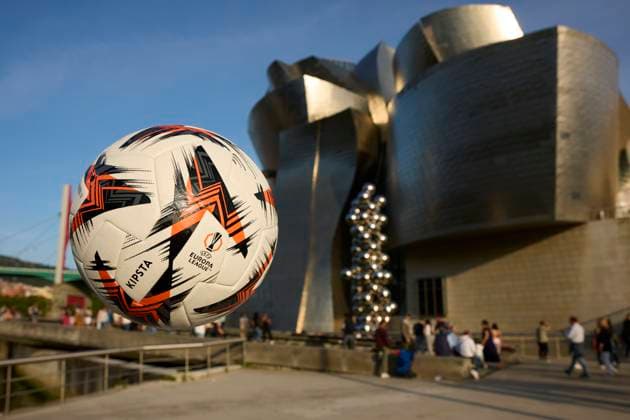 Previews - UEFA Europa League Final 2025 A general view of Bilbao ahead of the UEFA Europa League 2024 25 Final match between Tottenham Hotspur and Manchester United, ManU at San Mames on May 17, 2025, in Bilbao, Spain. Bilbao San Mames Navarra Spain RL_TOTvMUTD_ELF_000040 Copyright: xRicardoxLarreinax